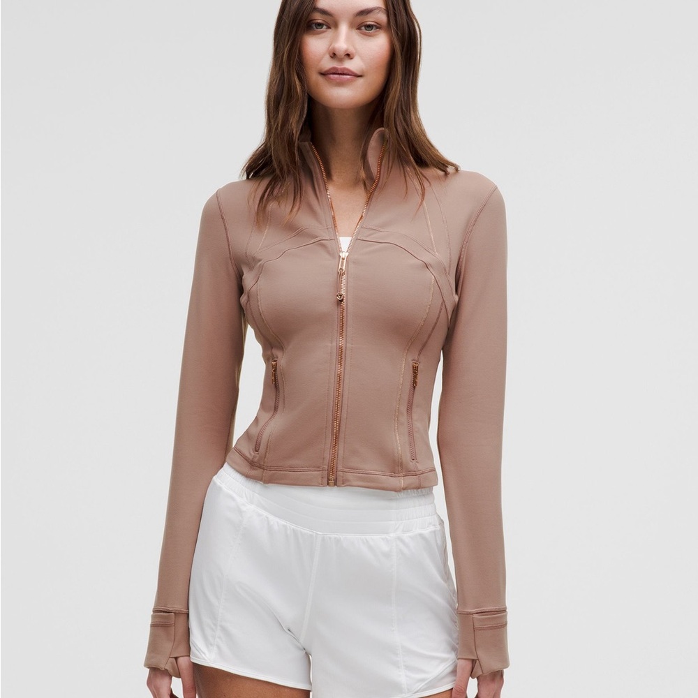 NWT lululemon Crop Twilight Rose Define Jacket